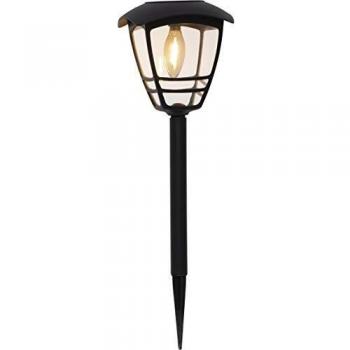 Lámpara Solar LED Felix con Filamento Cálido y Sensor de Crepúsculo - 45 cm x 14 cm