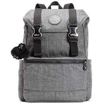 Kipling Experience S, Mochila para Mujer, Gris