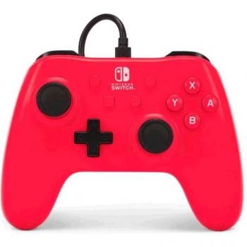 Mando Gaming PowerA Raspberry Red para Nintendo Switch