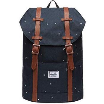KAUKKO Mochila Casual Mochila de Estudiante Ligero 16 Laptop Bolsa al Aire Libre para Viajar/Deporte/Cámping