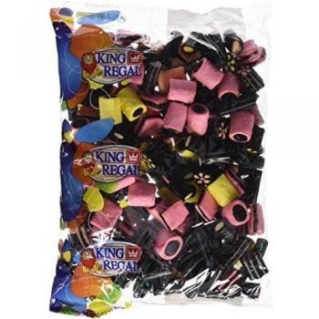 King Regal  Regaliz Inglesa - bolsa 1 kg