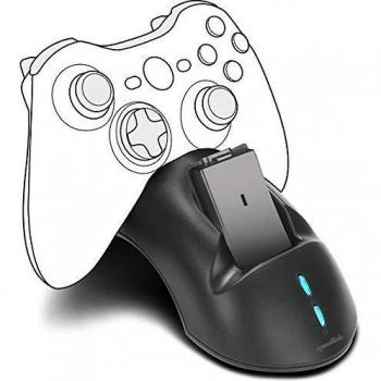 Speedlink - Sistema de carga para Xbox 360, color negro