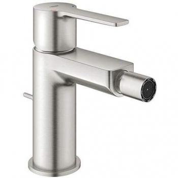 Grifo de bid&eacute; Grohe Lineare con vaciador Supersteel