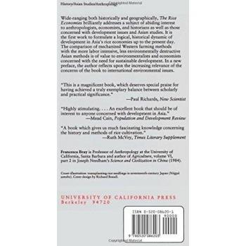 The Rice Economies: Technology and Development in Asian Societies