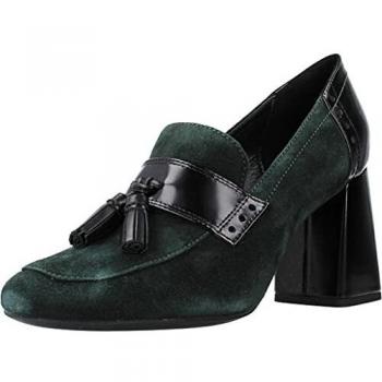 Geox Mocasines Mujer D SEYLISE High para Mujer Verde 38 EU