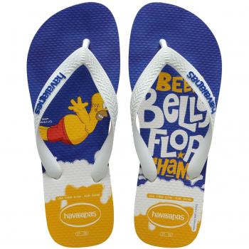 Havaianas Chanclas SIMPSONS para hombre - Sandalias y Flip-Flops - Beige - Talla: 43-44 - Cuero