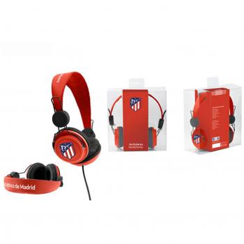 Seva Import AT Madrid Auricular Tipo Casco, Rojo, Talla Única