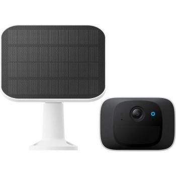 Cámara de vigilancia Eufy SoloCam C210 con panel solar, resolución 2K, WiFi exterior inalámbrica, resistente al agua