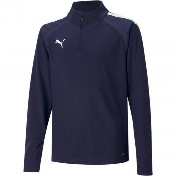 Puma Teamliga Kids Sweatshirt - Navy Blue - Size 12