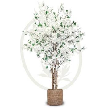 Árbol Artificial Almendro MAIA SHOP - Planta Decorativa Realista para Hogar y Oficina - Disponible en Alturas de 105 cm, 150 cm, 180 cm y 190 cm con Maceta de 17,5