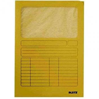 Leitz Window Folder Amarillo - Carpeta