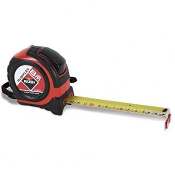Rubi 75902 Flexómetro, Gris, 8 m x 25 mm