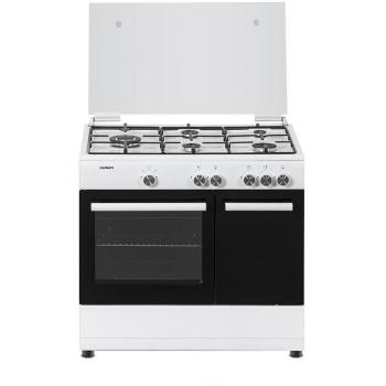 Cocina Corbero CCSF5GB922W 90X60 5Fuegos Gas Butano