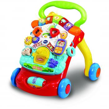 Andador VTech Primeros Pasos con Sonidos, Música y Formas para Bebés de 6 a 30 Meses