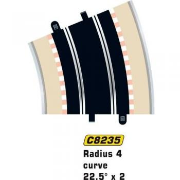 Super Slot - C8235 - Radius 4 Curve 22.5o