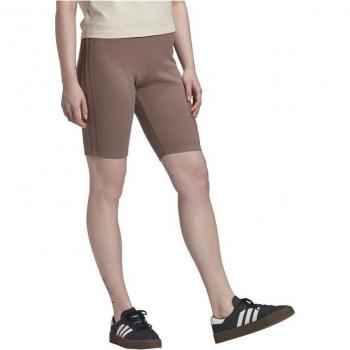 Mallas Deportivas de Mujer Adidas Bikers Marrón
