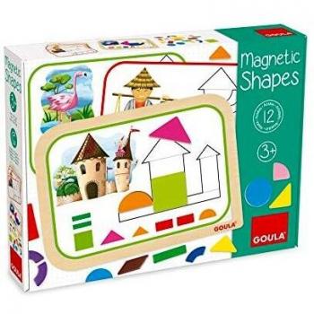 Goula - Magnetic Shapes, Juego preescolar de imanes a partir de 3 años
