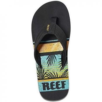 Reef Waters, Chanclas Hombre, Negro
