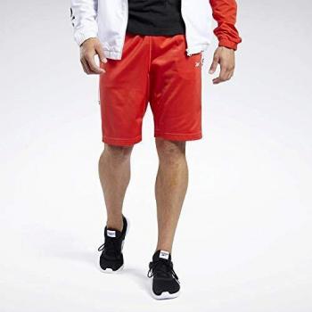 Reebok Te Linear Logo Short Pantalón Corto, Hombre, radred, L