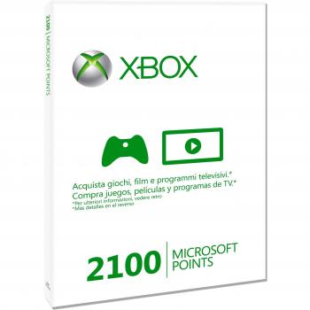 Microsoft - Tarjeta De 2.100 Puntos