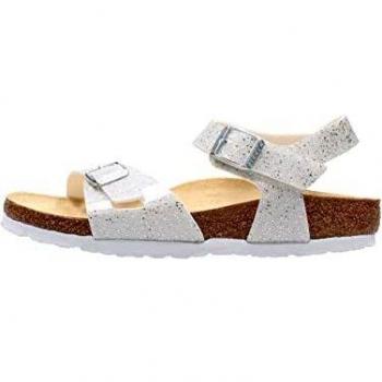Birkenstock Rio Kids Cosmic Sparkle White Sandal