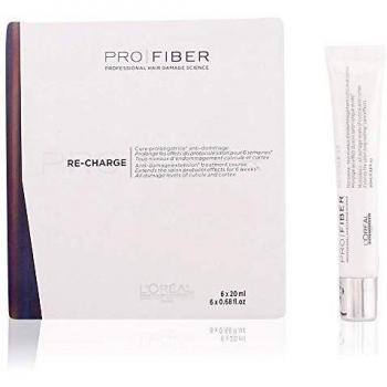 L'Oréal Expert Pro Fiber Recharge Cure - Mascarilla de cabello, 6 X 20 ml