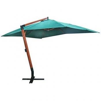 Floating Parasol Melia 300 x 400 cm Green