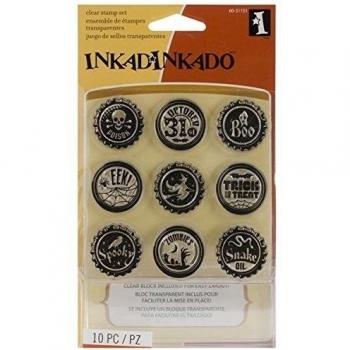 Inkadinkado Halloween Luigi Clear Stamp-gotico Toppers