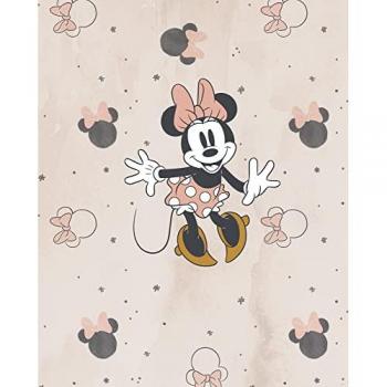 Papel Pintado No Tejido Komar Minnie Fiesta Ratón, 200x250 cm