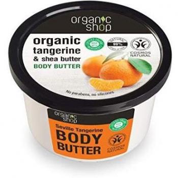 ORGANIC SHOP Manteca Corporal Mandarina DE Sevilla 250ml, Estándar, Único