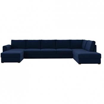 Sofá Rinconero Comfivo 191 Premium con Función de Descanso y Caja de Ropa de Cama - Magic Velvet 2216, 370x186x85cm