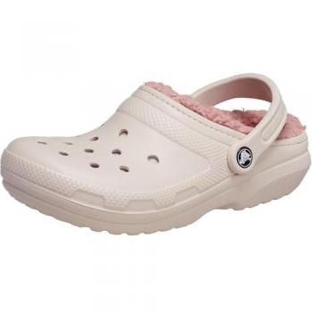 Crocs Classic Lined Clog para mujer en color rosa, talla 38-39