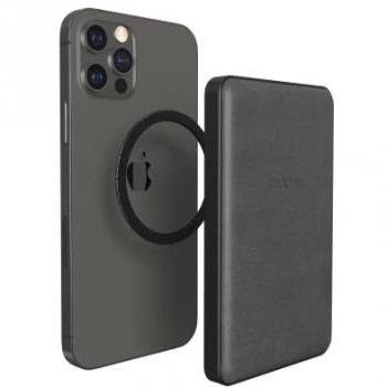 Mophie Snap+ Juice Pack Mini Powerbank 5000 mAh Carga Inalámbrica MagSafe Negro