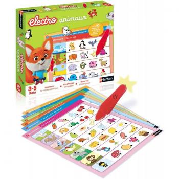 Juego Electrónico Educativo Nathan - Animales para Niños a Partir de 3 Años