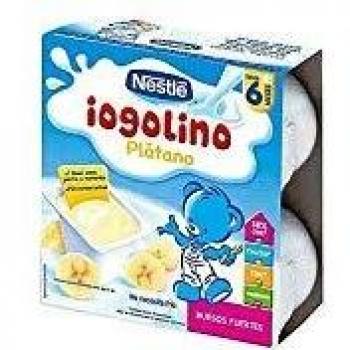 NESTLE IOGOLINO PLATANO 4 TARRINAS DE 100 GR