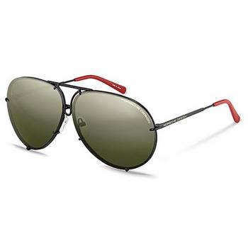 Porsche Design P8478 Polarized R Men's Sunglasses Black Size 63