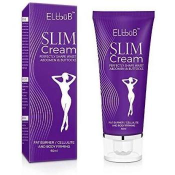 Crema Reductora Abdomen Mujer - Crema Reafirmante Reductora y Quema Grasa - Elimina Celulitis Piernas, Muslos, Gluteos, Abdomen y Brazos - Crema Reafirmante Corporal - 60ml
