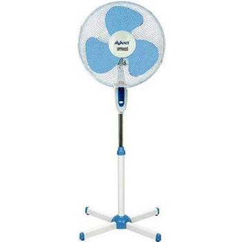 Ventilador de pie | Pack de 2 unidades| Avant | Ventilador de Pie 45W Oscilante con 3 velocidades | Altura regulable | Ventilador con Rejilla de nido de abeja de 40cm.
