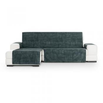 Funda para Chaise Longue Izquierda de Brazo Corto Eysa Turin Antracita Gris Marengo 100 x 110 x 300 cm