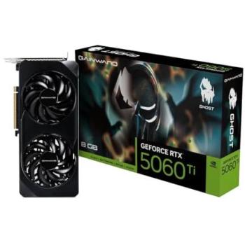 Tarjeta Gráfica Gainward GeForce RTX 5060 Ti Ghost OC 16GB GDDR7 HDMI 3xDP