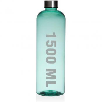 Botella de Agua Versa Verde 1,5 L Acero Poliestireno Compuesto 9 x 29 x 9 cm