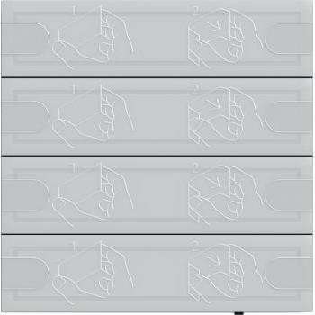Gira KNX Touch Sensor 4 Komfort 4f Anthracite