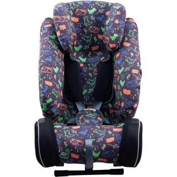 Funda para silla de coche Klippan Triofix Jyoko Happy Dino - Funda compatible con la silla de coche Klippan Triofix Jyoko, diseño Happy Dino