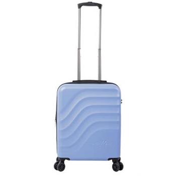 Maleta Trolley Cabina Expandible TOTTO Bazy+ Azul, 39,5 x 54,5 x 22,5 cm, Capacidad 39,8 L, Alta Resistencia a Impactos, Ruedas