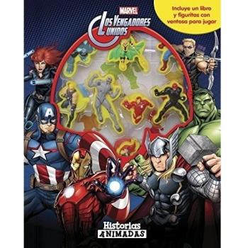 Los Vengadores. Historias animadas: Libro con 10 figuritas