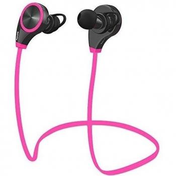 Sunvito Auriculares Estéreo Bluetooth 4.0 Cascos Inálambrico Deportivos con Mic Manos Libres Llamadas y Ruido Cancelación CVC 6.0 para Smartphones y Otros Dispositivos Bluetooth