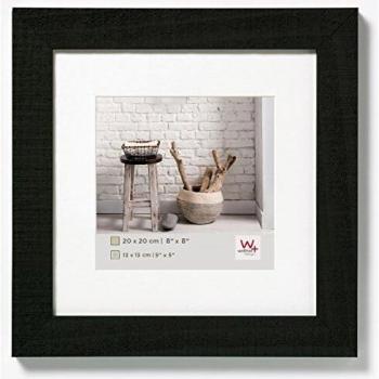 Walther, Home, Marco De Madera, HO220B, 20x20 cm, Negro
