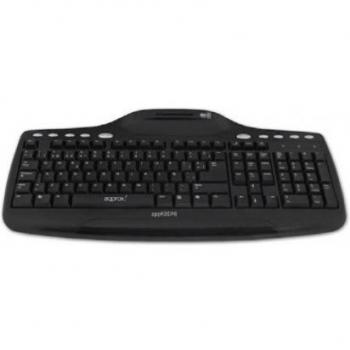 Approx APPKBDNI - Teclado QWERTY Español negro