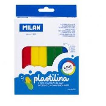 Barras de plastilina Milan 330 g (4 Piezas)