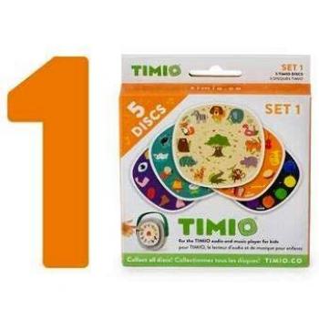 TIMIO TIMIO-TMD-01 Juego de 5 Discos, Reproductor de música Interactivo para niños